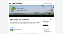 Desktop Screenshot of fricktaleroffiziere.ch